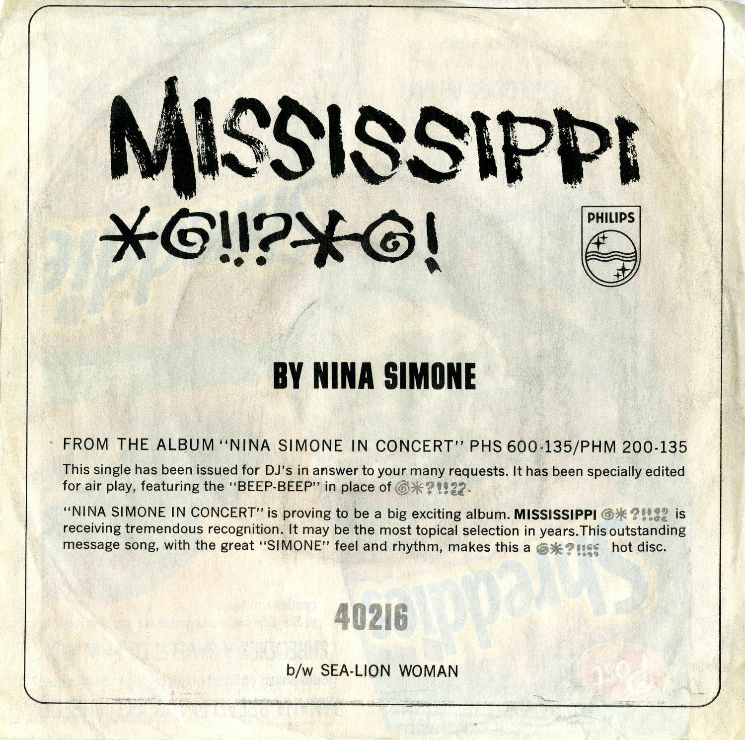 DOWNLOAD MP3 Nina Simone Mississippi Goddam •